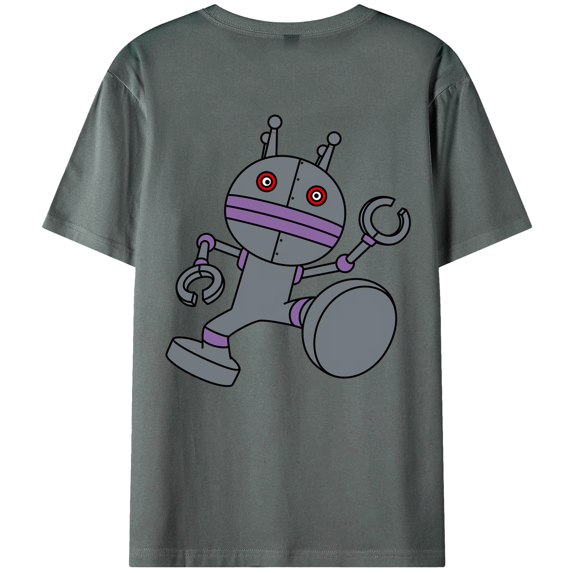 （画像用） アンパンマン Anpanman 綿100％ メンズ半袖Tシャツ（バックプリント） 通気性